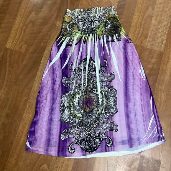 Cristina love strapless Dress Large 36-38 bust - Picture 2 of 4